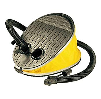 【中古】【輸入品・未使用】Beach Art P077 ユニセックス 大人用 空気入れ イエロー/ブラック 24x21.7x19