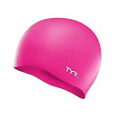 【中古】【輸入品・未使用】(Pink) - TYR Wrinkle Free Silicone Cap