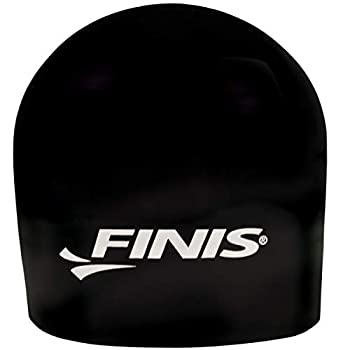 【中古】【輸入品・未使用】Finis Silicone Dome Cap Technical Racing Equipment - Black