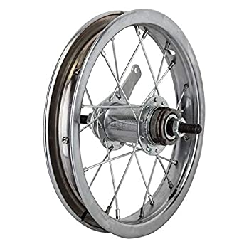【中古】【輸入品・未使用】Wheel Master 12-1/2 x 2-1/4 Rear Bicycle Wheel 20H Steel Bolt On Silver by WheelMaster