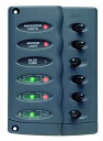 【中古】【輸入品・未使用】MARINCO CONTOUR SWITCH PANEL W/ 6 UNFUSED SWITCHES