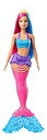 【中古】【輸入品・未使用】バービー(Barbie) マーメイド ピンク&ブルー 【着せ替え人形】【3才~】GJK08