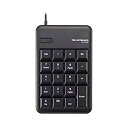 【中古】エレコム テンキー 有線 メンブレン Mサイズ USBポート付 RoHS指令準拠 ブラック TK-TCM012BK/RS