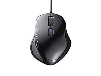 【中古】BUFFALO BSMBU518SBK ブラック ネオフィット BlueLEDマウス(有線・USB接続・5ボタン・Sサイズ)