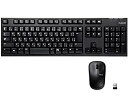 【中古】エレコム キーボード 【マウスセット】 ワイヤレス (レシーバー付属) メンブレン フルキーボード 1000万回高耐久 PlayStation4 対応 ...
