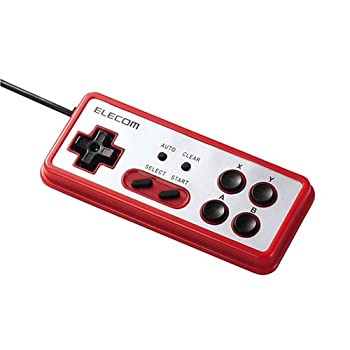 【中古】【2006年モデル】ELECOM ゲームパッド USB接続 i-revo推奨レトロ風 8ボタン レッド JC-U2208TRD 【中古】【2006年モデル】ELECOM ゲームパッド USB接続 i-revo推奨レトロ風 8ボタン レッド JC-U2208TRD