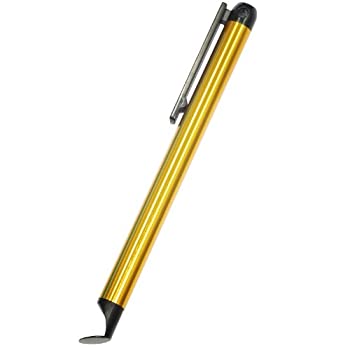 【中古】プロテック 静電式タッチパネル用 ヘラ型 タップペン(Tap Pen) ゴールド PTP3-MGD