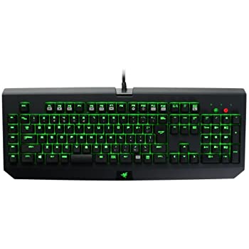 【中古】Razer Blackwidow Ultimate 2014-JP stealth 日本語配列版 オレンジ軸 ゲーミングキーボード 【品】 RZ03-00386400-R3J1