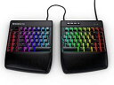 楽天アトリエ絵利奈【中古】KINESIS GAMING フリースタイル エッジ RGB スプリット メカニカル キーボード （MX ブラウン）