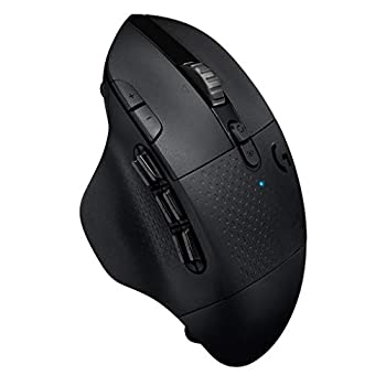 【中古】Logicool G ロジクール G ゲーミングマウス ワイヤレス G604 MMO 15ボタン HERO 25センサー LIGHTSPEED ワイヤレス Bluetooth 接続対応 国内