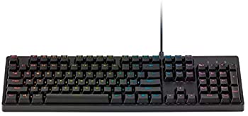 【中古】Monoprice Dark Matter by Monoprice Collider Mechanical Gaming Keyboard - Cherry MX Red RGB Wired