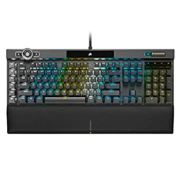 【中古】Corsair K100 RGBメカニカルゲームキーボード ? チェリーMXスピードRGBシルバーキースイッチ ? AXONハイパープロセシングテクノロジー 4倍速スル 【中古】Corsair K100 RGBメカニカルゲームキーボード ? チェリーMXスピードRGBシルバーキースイッチ ? AXONハイパープロセシングテクノロジー 4倍速スル