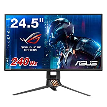 【中古】ASUS ゲーミングモニター ディスプレイROG SWIFT PG258Q 24.5型 リフレッシュレート240Hz 応答速度1msフリッカーフリー ブルーライト軽減GSYNC D