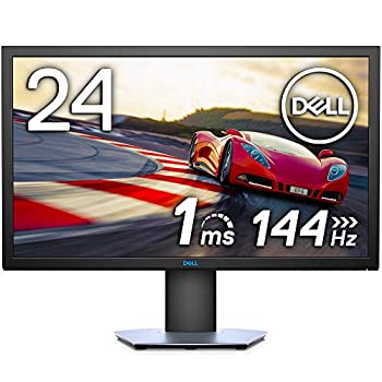 【中古】Dell ゲーミングモニター 24インチ S2419HGF(3年間無輝点交換保証/FPS向き/1ms/144Hz/FreeSync/フルHD/TN非光沢/DPHDMIx2/高さ調整/回転)