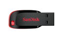 【中古】SanDisk Cruzer Blade キャップレスUSBフラッシュメモリ SDCZ50-008G-B35