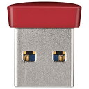 【中古】BUFFALO USB3.0対応 マイクロUSBメモリー 32GB レッド RUF3-PS32G-RD