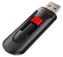 【中古】SanDisk - Cruzer Glide 128GB USB 2.0 フラッシュドライブ SDCZ600-128G-G35