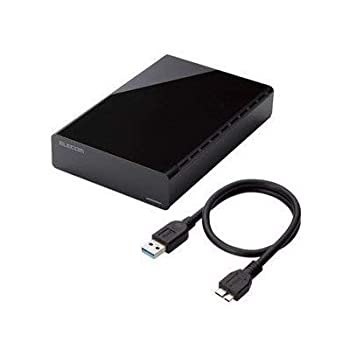 【中古】エレコム ELD-CED020UBK e:DISKデスクトップ USB3.0 2TB Black 法人専用