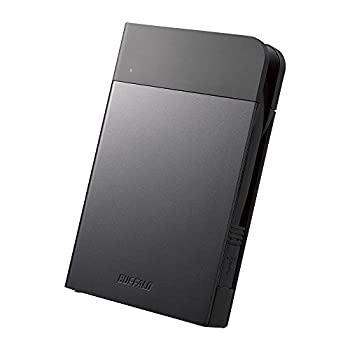 【中古】BUFFALO USB3.1(Gen1)対応 耐衝撃ポータブルHDD 2TBブラック HD-PZF2.0U3-BKA