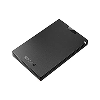 【中古】バッファロー SSD-PG240U3-BA USB3.1(Gen1) ポータブルSSD 240GB ブラック