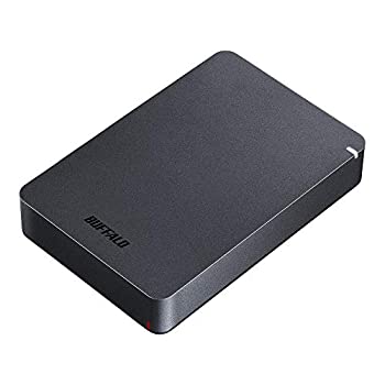 【中古】BUFFALO USB3.1(Gen.1)対応 耐衝撃ポータブルHDD 4TB ブラック HD-PGF4.0U3-GBKA