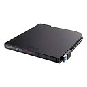【中古】バッファロー BRXL-PTV6U3-BKA USB3.2(Gen1)対応 ポータブルBDドライブ 書込みソフト添付 ブラック