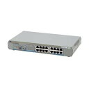 【中古】アライドテレシス CentreCOM GS916XL レイヤー2スイッチ 0370R