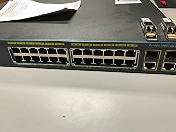 【中古】Cisco Catalyst 2960-Plus 24TC-S - switch - 24 ports - managed - rack-mountable by Cisco Systems【メーカー名】CISCO SYSTEMS - ENTERPRISE【メーカー型番】WS-C2960+24TC-S【ブランド名】Cisco Systems【商品説明】Cisco Catalyst 2960-Plus 24TC-S - switch - 24 ports - managed - rack-mountable by Cisco Systems 映像商品などにimportと記載のある商品に関してはご使用中の機種では使用できないこともございますので予めご確認の上お買い求めください。 付属品については商品タイトルに記載がない場合がありますので、ご不明な場合はメッセージにてお問い合わせください。 画像はイメージ写真ですので画像の通りではないこともございます。ビデオデッキ、各プレーヤーなどリモコンなど付属してない場合もございます。 限定版の付属品、ダウンロードコードなどは無い場合もございます。 中古品の場合、基本的に説明書・外箱・ドライバーインストール用のCD-ROMはついておりません。 当店では初期不良に限り、商品到着から7日間は返品を受付けております。 ご注文からお届けまで ご注文⇒ご注文は24時間受け付けております。 注文確認⇒当店より注文確認メールを送信いたします。 入金確認⇒決済の承認が完了した翌日より、お届けまで3営業日〜10営業日前後とお考え下さい。 ※在庫切れの場合はご連絡させて頂きます。 出荷⇒配送準備が整い次第、出荷致します。配送業者、追跡番号等の詳細をメール送信致します。 ※離島、北海道、九州、沖縄は遅れる場合がございます。予めご了承下さい。 ※ご注文後、当店より確認のメールをする場合がございます。期日までにご返信が無い場合キャンセルとなりますので予めご了承くださいませ。 ※当店ではお客様とのやりとりを正確に記録する為、電話での対応はしておりません。メッセージにてご連絡くださいませ。