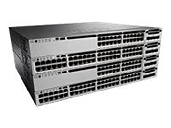 【中古】Cisco Catalyst 3850-24P-E - Switch - L3 - managed - 24 x 10/100/1000 (PoE+) - desktop rack-mountable - PoE+ by Cisco
