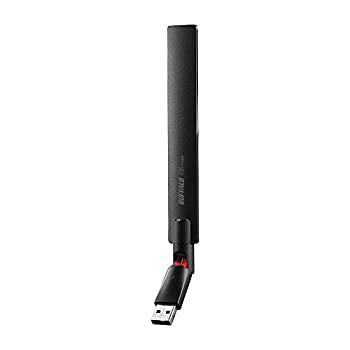 【中古】BUFFALO 11ac/n/a/g/b 433Mbps USB2.0用 無線LAN子機 WLP-U2-433DHP