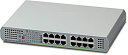 【中古】Allied Telesis AT GS910/16 - Switch - unmanaged - 16 x 10/100/1000 - desktop - AC 90 - 264 V