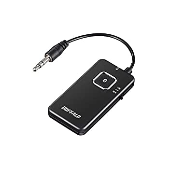 【中古】BUFFALO Bluetoothオーディオトランスミッター&レシーバー 低遅延対応 BSHSBTR500BK