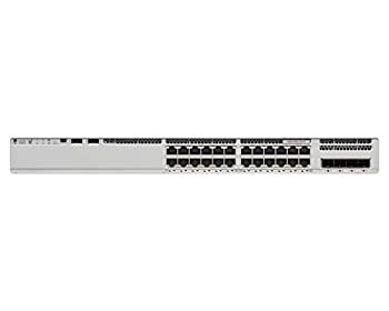 【中古】Cisco Catalyst 9200L Unmanaged L3 10G Ethernet (100/1000/10000) Grey Power over Ethernet (PoE)