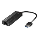 【中古】BUFFALO 有線LANアダプター LUA-U3-A2G チタニウムブラック 2.5GbE対応 USB 3.1 (Gen1)