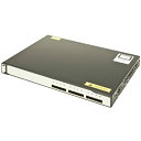 【中古】CISCO Catalyst 3750G-12S-SD スタッカブル マルチレイヤ ギガビットイーサネットスイッチ WS-C3750G-12S-SD【メーカー名】CISCO SYSTEMS - ENTERPRISE【メーカー型番】WS-C3750G-12S-SD【ブランド名】Cisco Systems【商品説明】CISCO Catalyst 3750G-12S-SD スタッカブル マルチレイヤ ギガビットイーサネットスイッチ WS-C3750G-12S-SD 映像商品などにimportと記載のある商品に関してはご使用中の機種では使用できないこともございますので予めご確認の上お買い求めください。 付属品については商品タイトルに記載がない場合がありますので、ご不明な場合はメッセージにてお問い合わせください。 画像はイメージ写真ですので画像の通りではないこともございます。ビデオデッキ、各プレーヤーなどリモコンなど付属してない場合もございます。 限定版の付属品、ダウンロードコードなどは無い場合もございます。 中古品の場合、基本的に説明書・外箱・ドライバーインストール用のCD-ROMはついておりません。 当店では初期不良に限り、商品到着から7日間は返品を受付けております。 ご注文からお届けまで ご注文⇒ご注文は24時間受け付けております。 注文確認⇒当店より注文確認メールを送信いたします。 入金確認⇒決済の承認が完了した翌日より、お届けまで3営業日〜10営業日前後とお考え下さい。 ※在庫切れの場合はご連絡させて頂きます。 出荷⇒配送準備が整い次第、出荷致します。配送業者、追跡番号等の詳細をメール送信致します。 ※離島、北海道、九州、沖縄は遅れる場合がございます。予めご了承下さい。 ※ご注文後、当店より確認のメールをする場合がございます。期日までにご返信が無い場合キャンセルとなりますので予めご了承くださいませ。 ※当店ではお客様とのやりとりを正確に記録する為、電話での対応はしておりません。メッセージにてご連絡くださいませ。