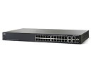 【中古】Cisco Small Business SRW2024P-K9-NA - switch - 28 ports - managed