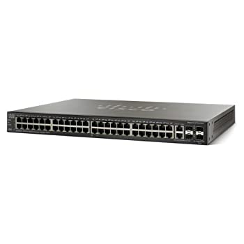 【中古】Cisco SG500-52P-K9-NA Small Business SG500-52P - switch - 52 ports - managed