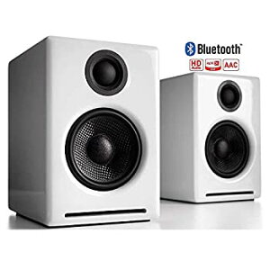 【国内正規品】Audioengine オーディオエンジン A2+ワイヤレス・パワードスピーカー l Bluetooth aptX対応・16bit DACアンプ内蔵 (ホワイト)セール