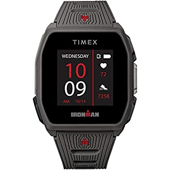 【中古】TIMEX Ironman R300 GPSスマートウォッチ 光学心拍数 41mm ダークグレー