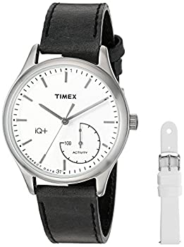 【中古】Timex Women's IQ+ Move Activity Tracker Smart Watch Set (Black/White)