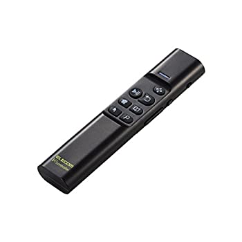 【中古】エレコム Bluetoothリモコン/90度補正機能付/ジャイロセンサー/ブラック