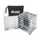 【中古】ロゴス(LOGOS) LOGOS BOOKグリル-BA 81063150 シルバー (約)幅15×奥行15×高さ16.5cm(4)