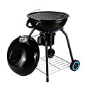 【中古】オリジナル BBQ 24インチ チャコールケトルグリル アウトドア ポータブル BBQ グリル 裏庭 クッキング ステンレススチール スタンディング &...