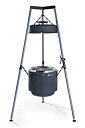 【中古】Burch Barrel BBQグリル&ファイヤーピットコンボ ? 調節可能な吊り下げグリル&スモーカー 三脚システム付き ? チャコールまたは木製ペレ...