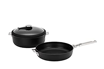 【中古】スノーピーク HOME&CAMPクッカー19 ブラック