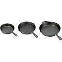 【中古】鋳鉄スキレット3点セット