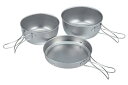 【中古】SNOWPEAK(スノーピーク) 純チタン食器3点セット STW001T STW001T