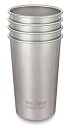 【中古】Klean Kanteen(クリーンカンティーン) パイントカップ 16oz 4Pack 19322002015016