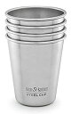【中古】Klean Kanteen(クリーンカンティーン) スチールカップ 10oz 4Pack 19322001015010