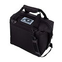 【中古】AO Coolers(エーオークーラー) キャンパス ソフトクーラー 12パック ブラック 軽量 保冷 クーラーボックス AO12BK (日本品)